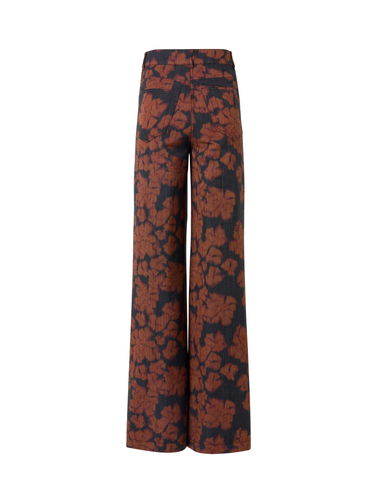 Designer Cooper Wide-Leg Hose aus Baumwoll-Canvas - Bunt