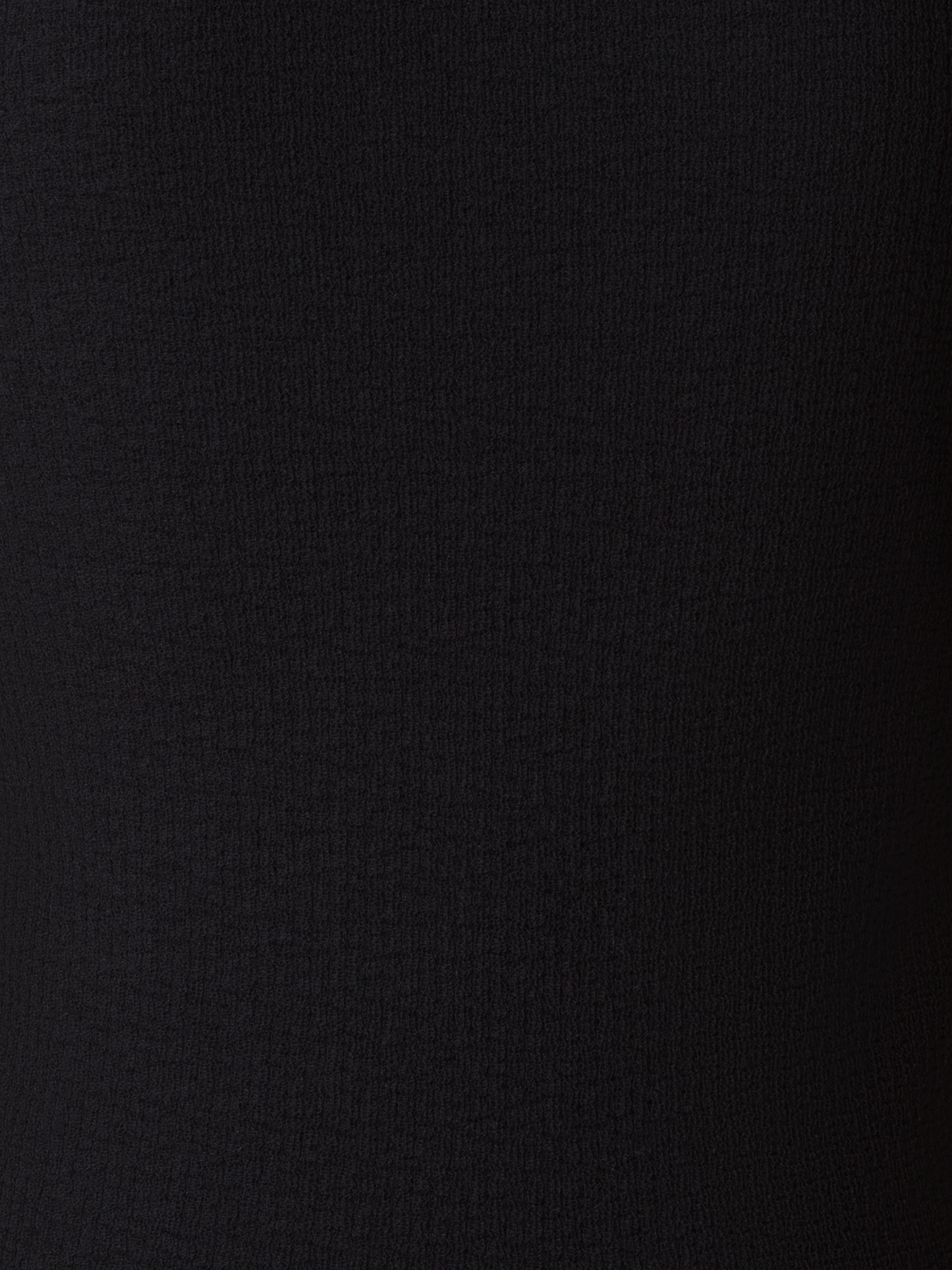 Designer Pullover aus halbtransparenter Baumwolle - Schwarz