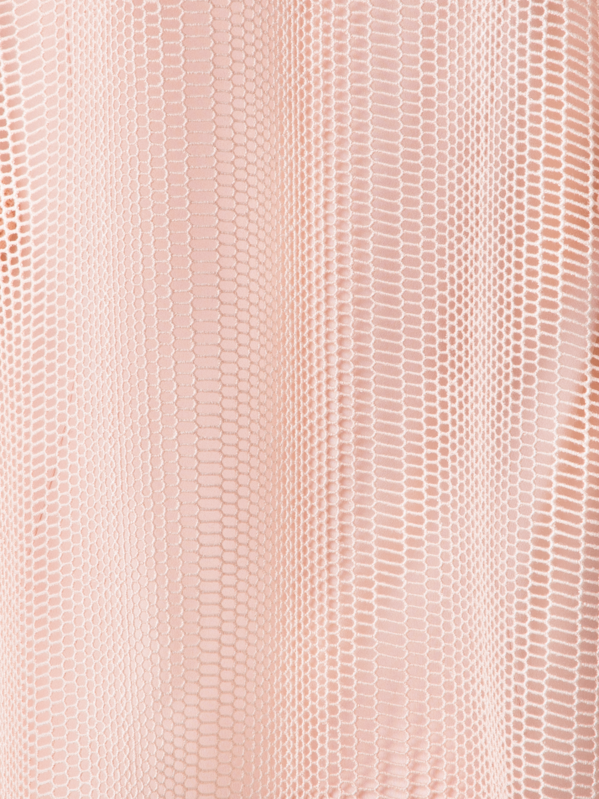 Designer Oversize Bluse mit Allover Stickerei - Rosa