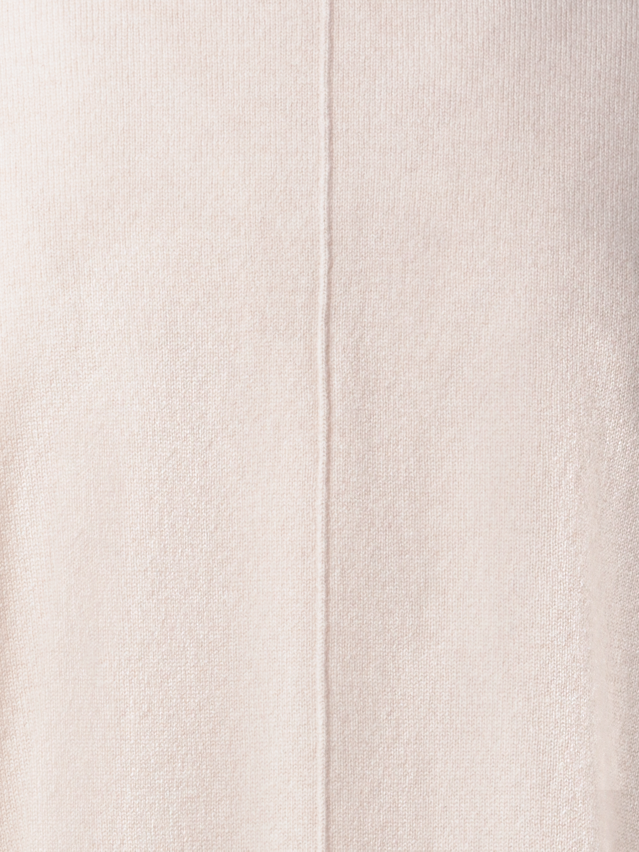 Designer 100% Kaschmir-Pullover mit V-Ausschnitt - Beige