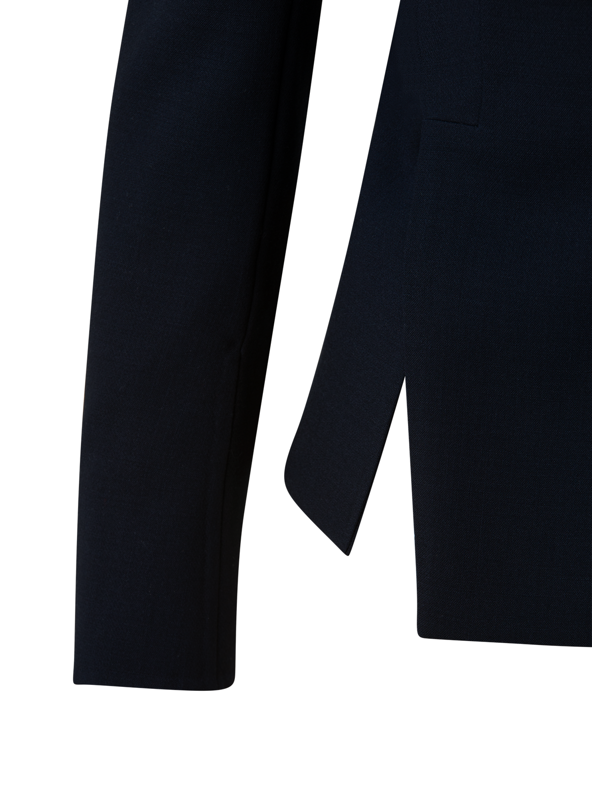 Designer Blazer aus Woll-Doubleface - Dunkelblau - Blau