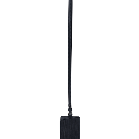 Gepäck-Tag aus Rosshaar und Leder