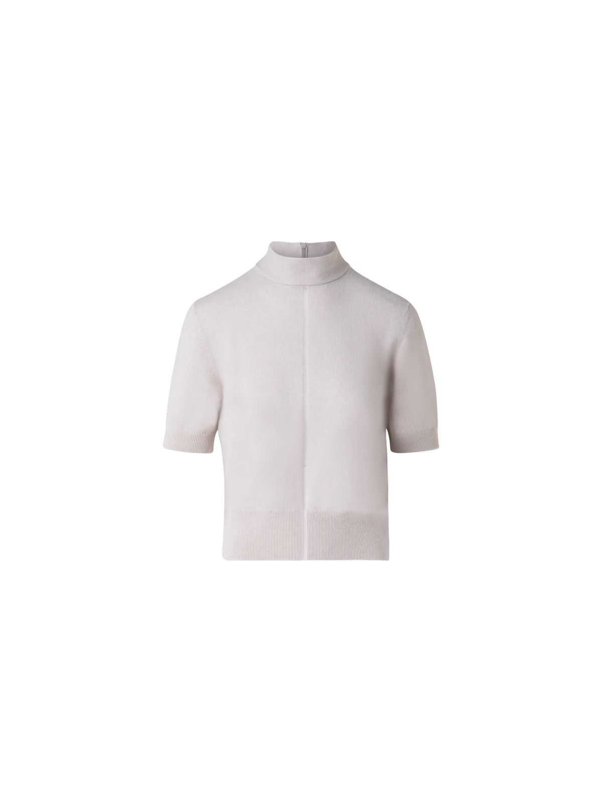 Designer Kaschmirpullover mit transparentem Streifen - Beige