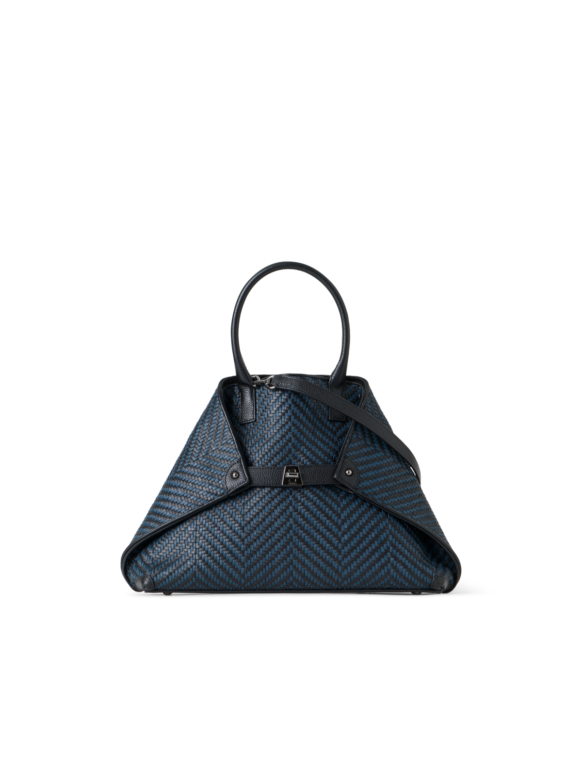 Designer Ai Small Top Handle Tote - Dunkelblau - Blau