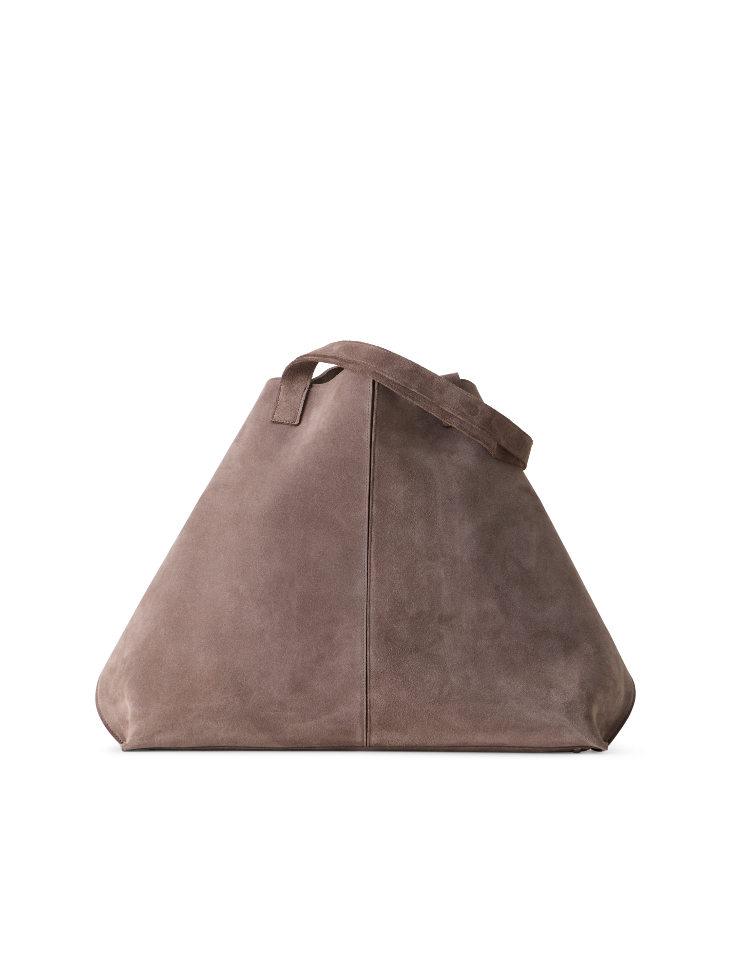 Designer Ai XL Shoulder Tote Bag - Braun