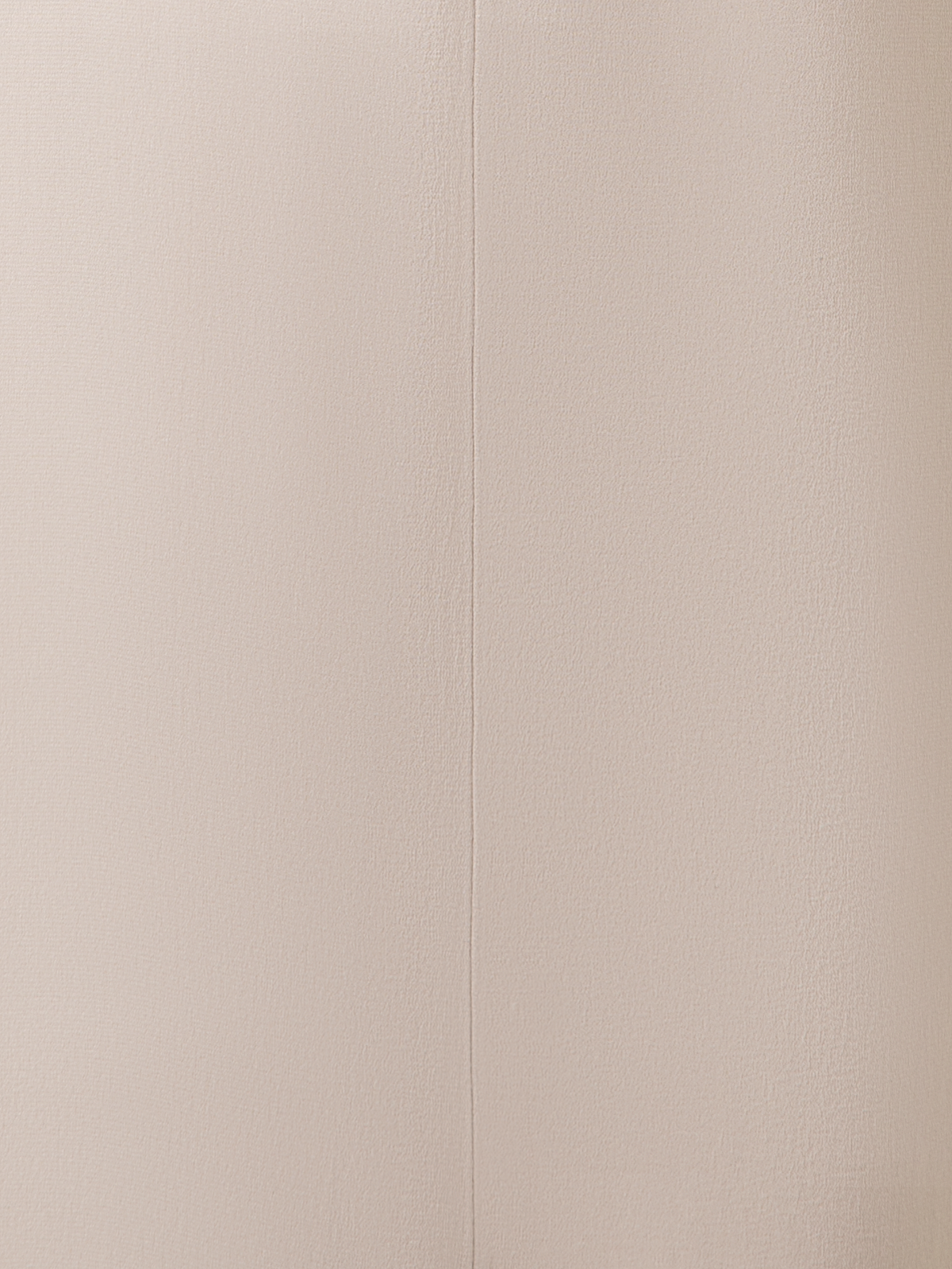 Designer Weite Hose aus Seiden-Georgette mit Schlitzen - Beige