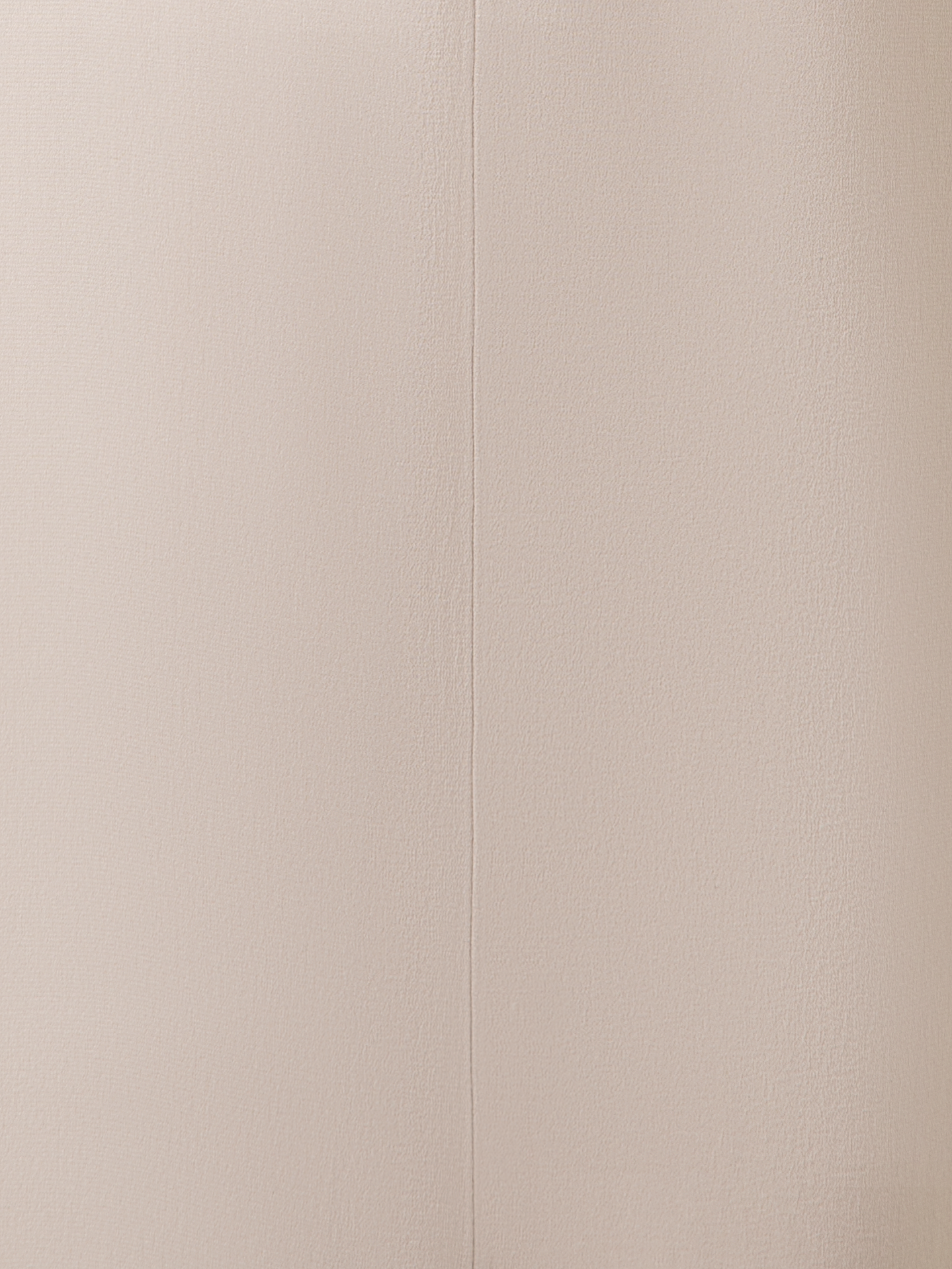 Designer Weite Hose aus Seiden-Georgette mit Schlitzen - Beige