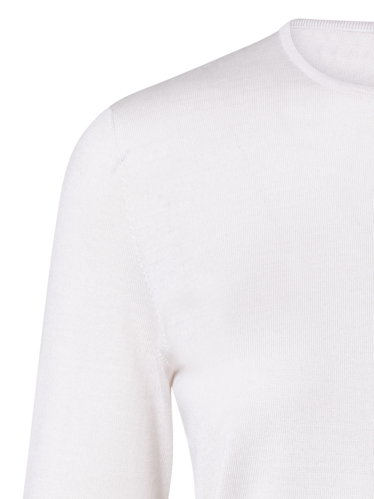 Designer Nahtloser Strickpullover aus Kaschmir und Seide