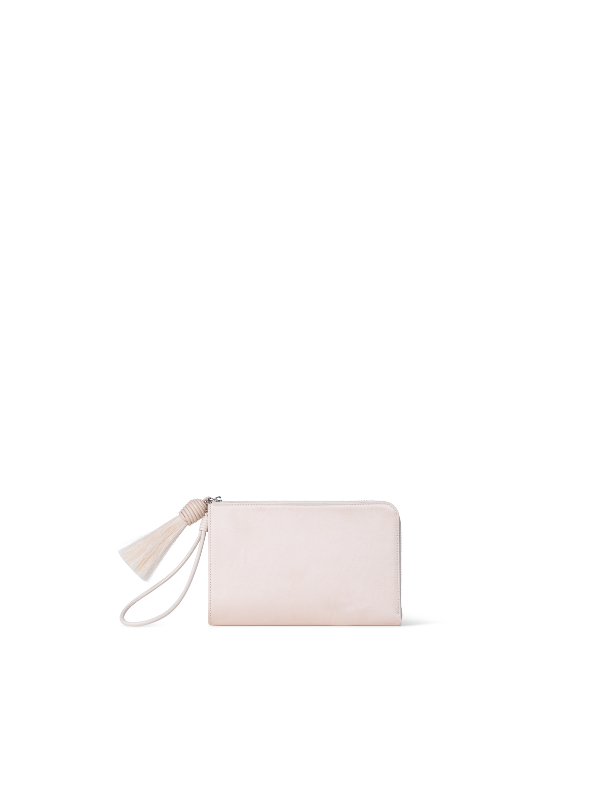 Designer Alexa Tassle Pouch - Rosa