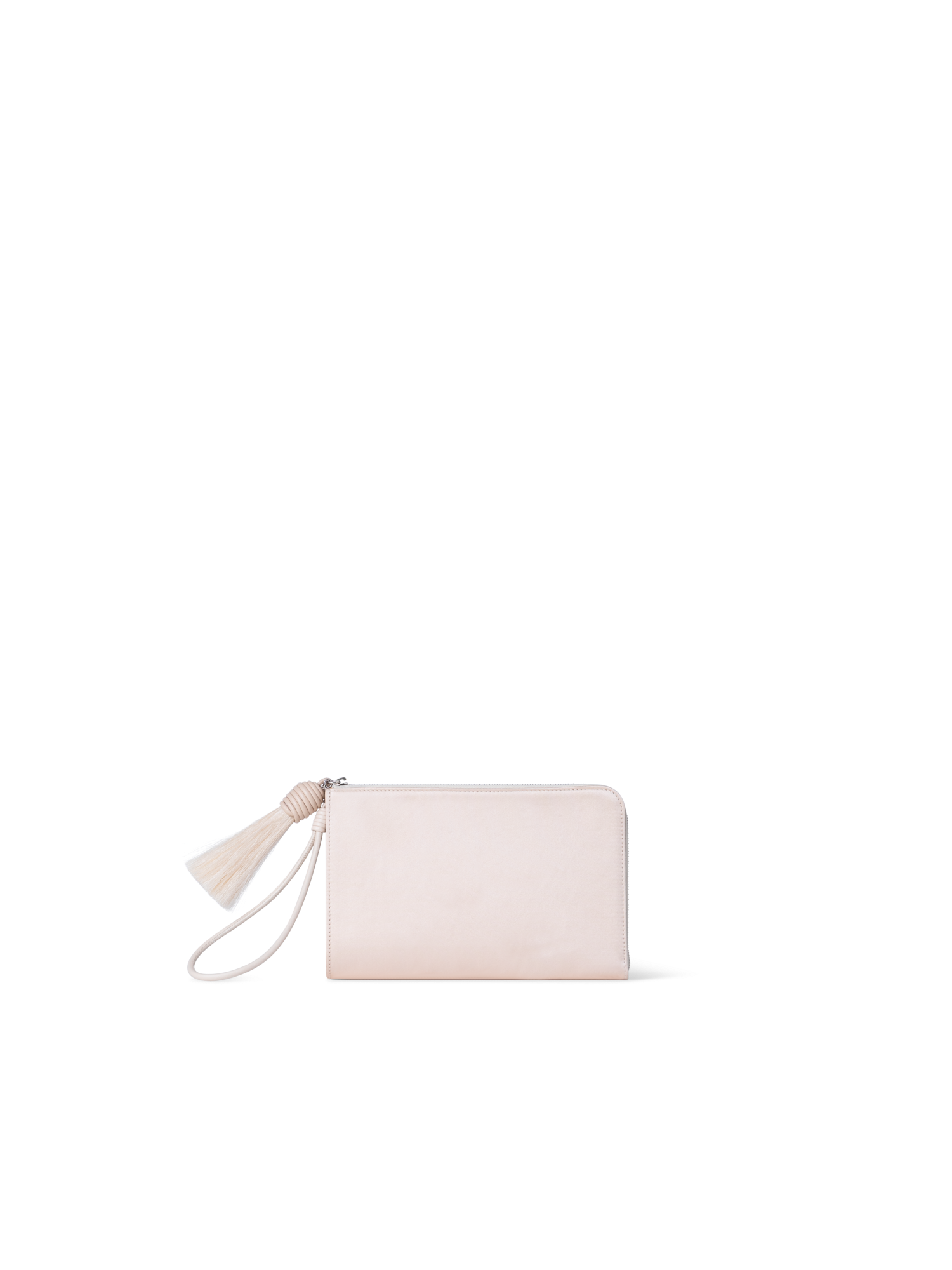 Designer Alexa Tassle Pouch - Rosa