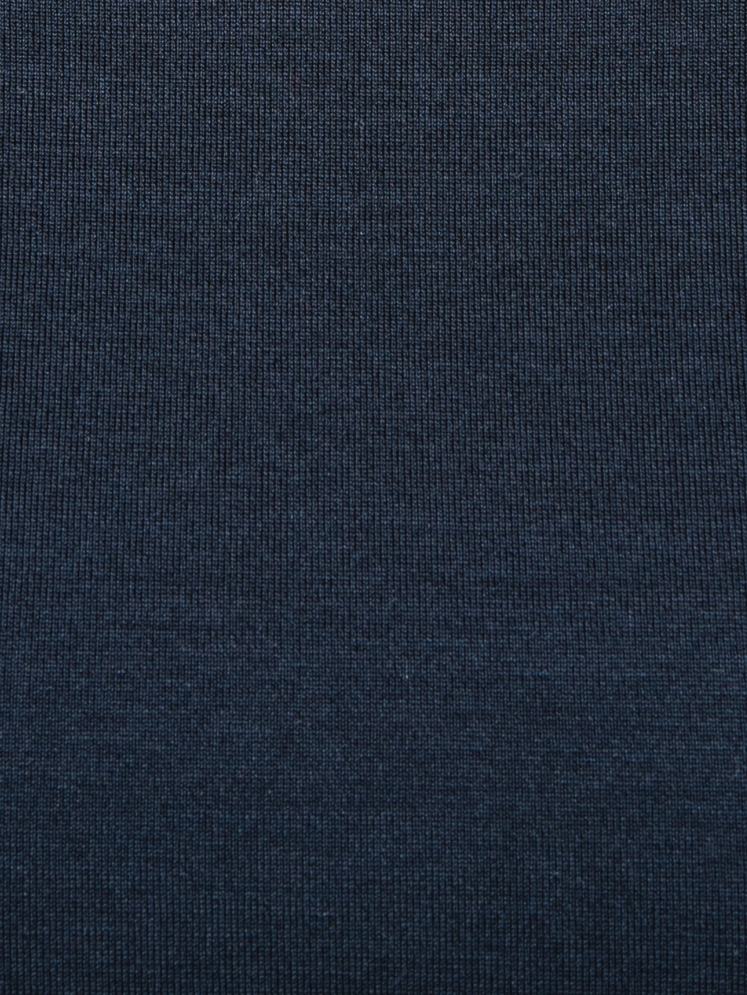 Designer Shirt mit 3/4 Arm aus Seiden-Jersey - Dunkelblau - Blau