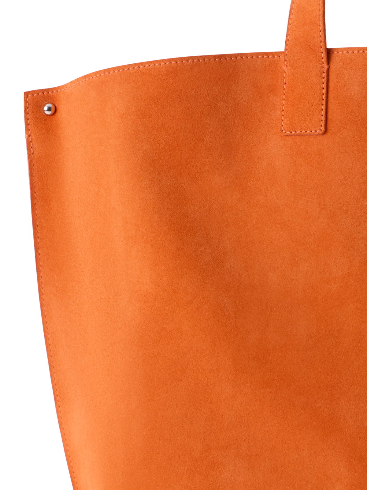 Designer Ai Medium Shoulder Tote Bag - Orange