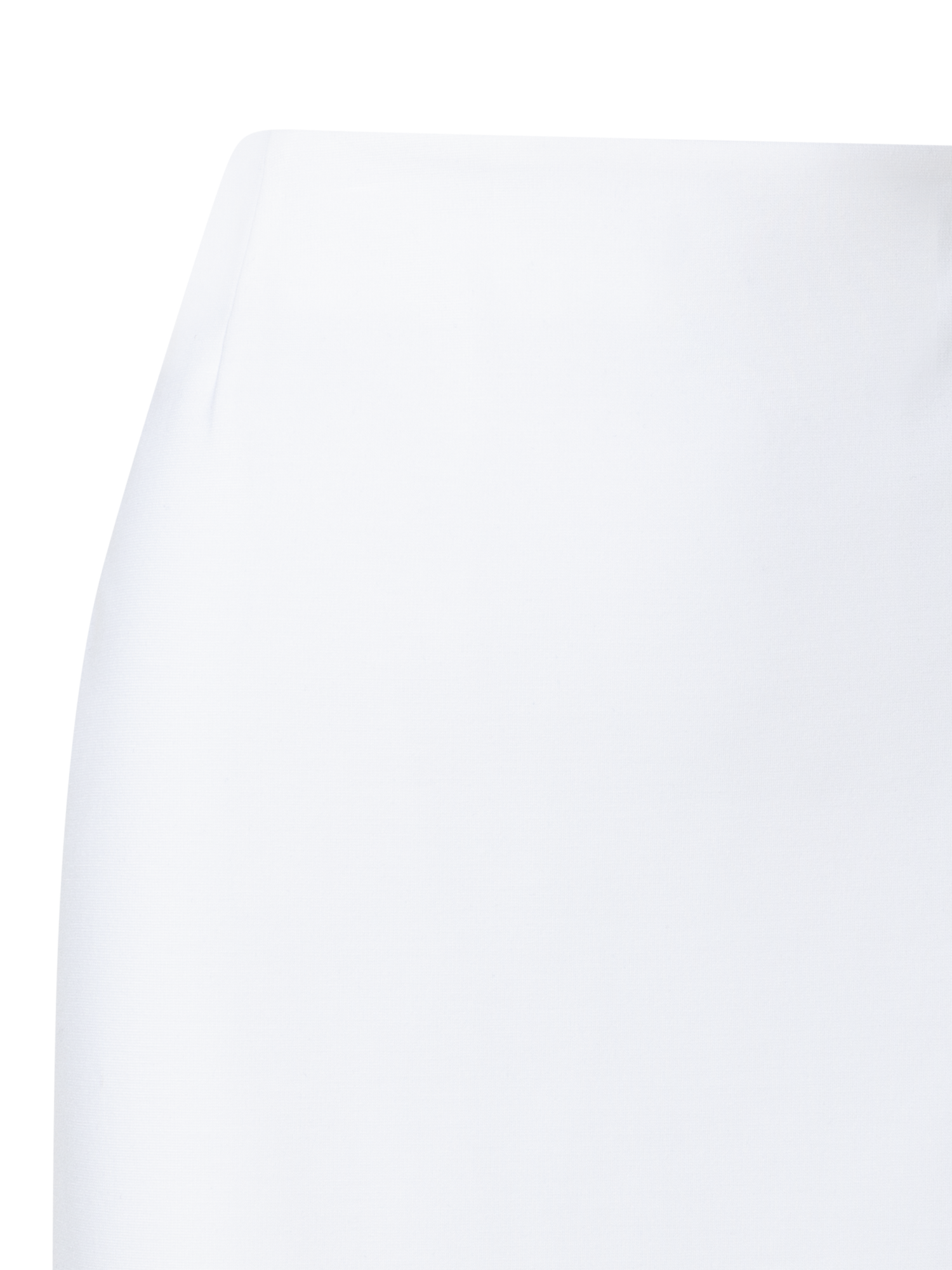 Designer Jersey Minirock - Ecru - Weiss