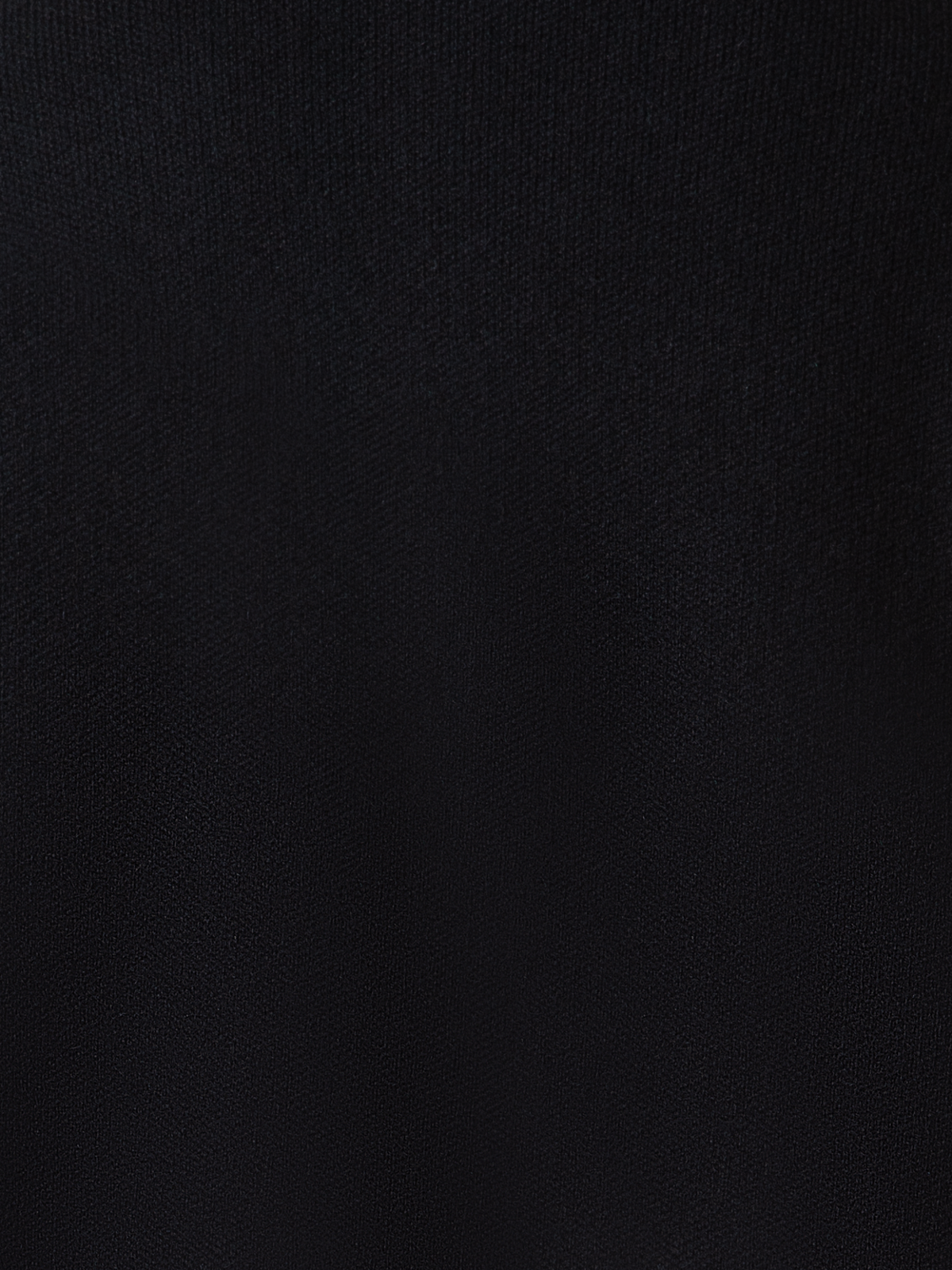 Designer Kurze Kaschmir-Piqué-Strickjacke - Schwarz