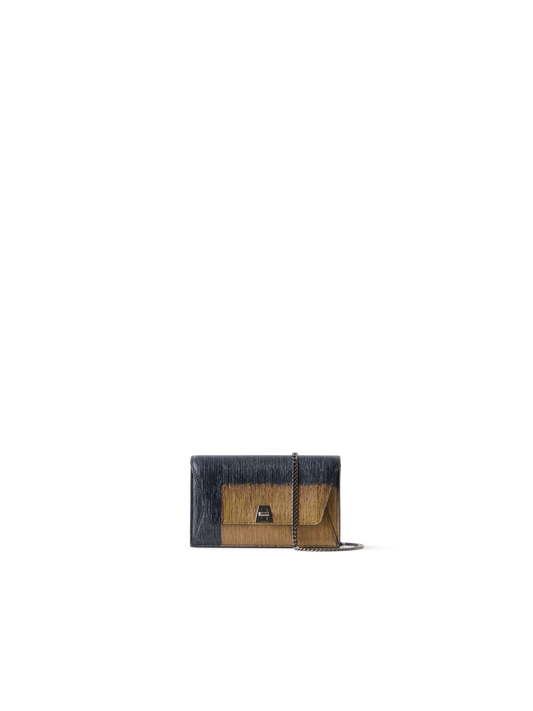Designer Anouk Envelope Clutch mit 3D Oro Lienzo Print - Bunt