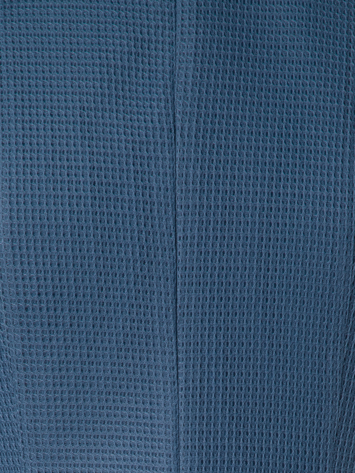 Designer Kurzes asymmetrisches Kleid in Techno-Grid - Blau