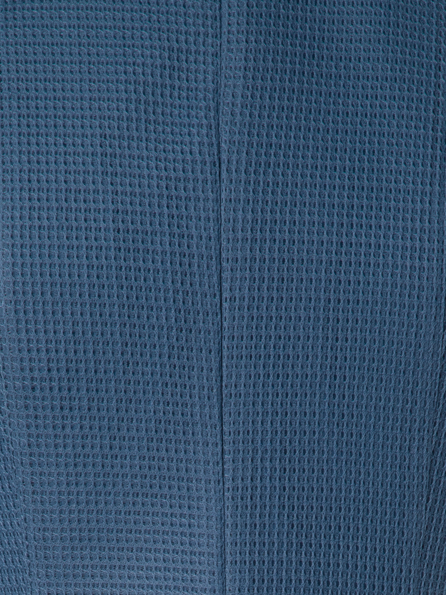 Designer Kurzes asymmetrisches Kleid in Techno-Grid - Blau