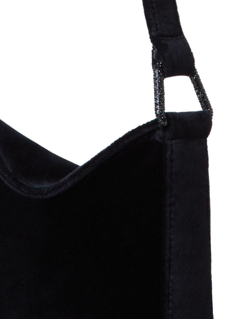 Designer Anna Mini Hobo - Schwarz