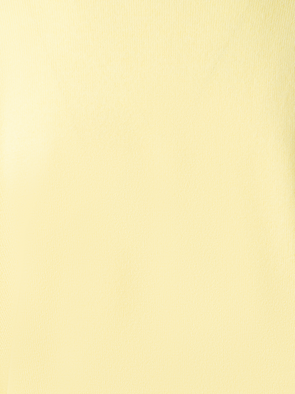 Designer Kaschmirpullover mit transparentem Streifen - Gelb