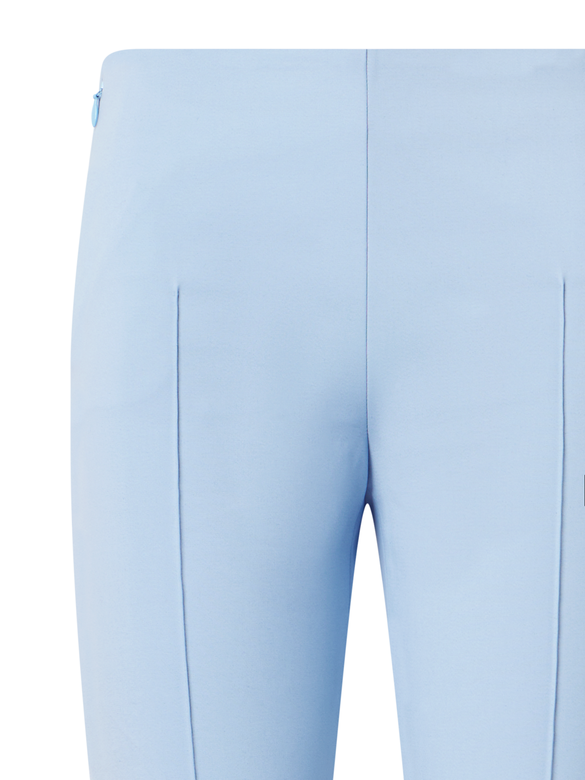 Designer Schmale Techno-Stretch-Hose aus Baumwolle - Blau