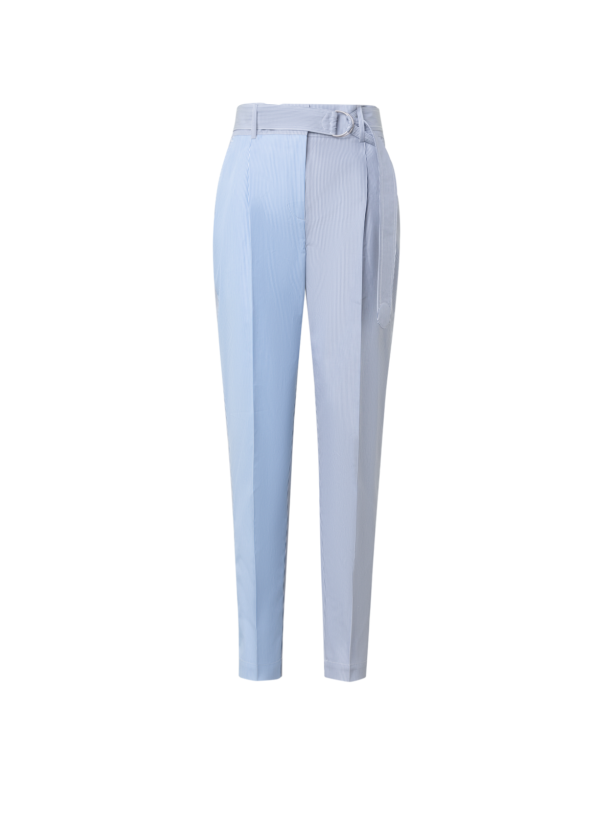 Designer Gestreifte Tapered-Baumwoll-Hose - Bunt