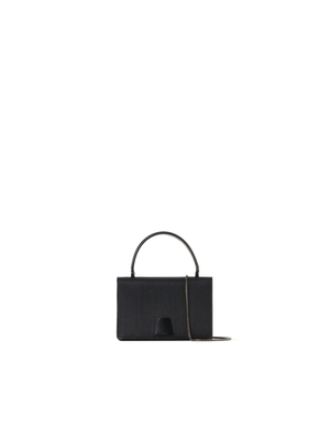 Designer Alice Mini Top Handle Bag - Schwarz
