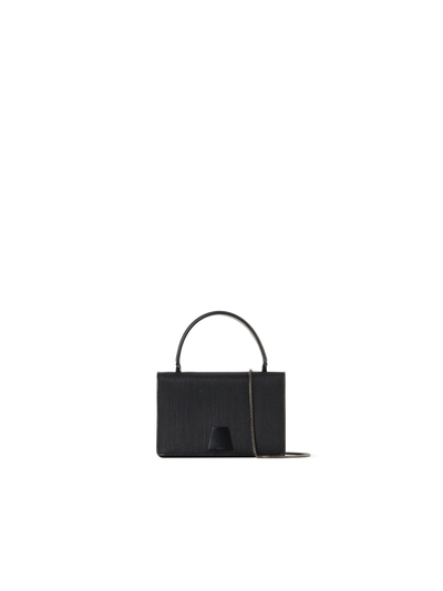 Designer Alice Mini Top Handle Bag - Schwarz