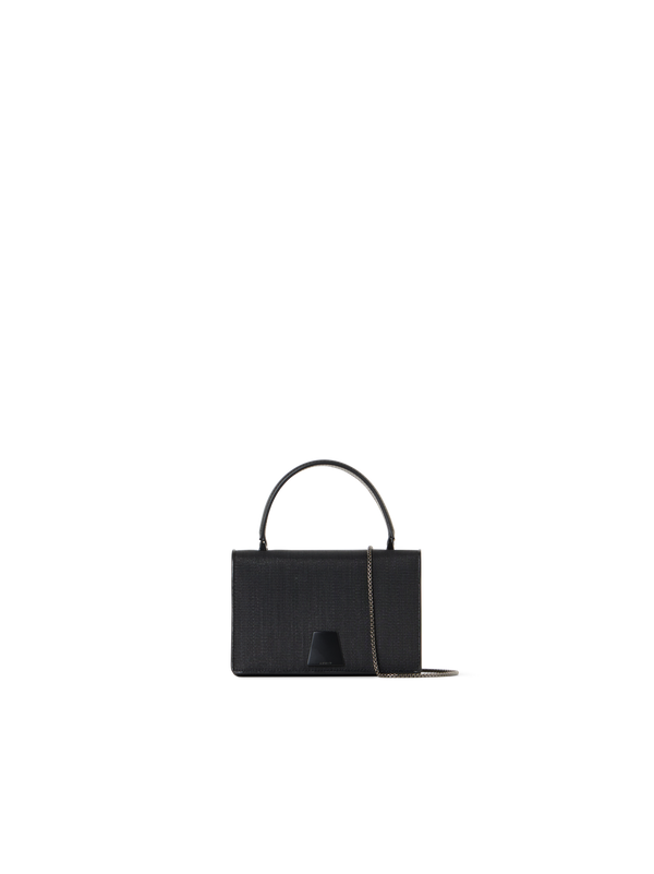Designer Alice Mini Top Handle Bag - Schwarz