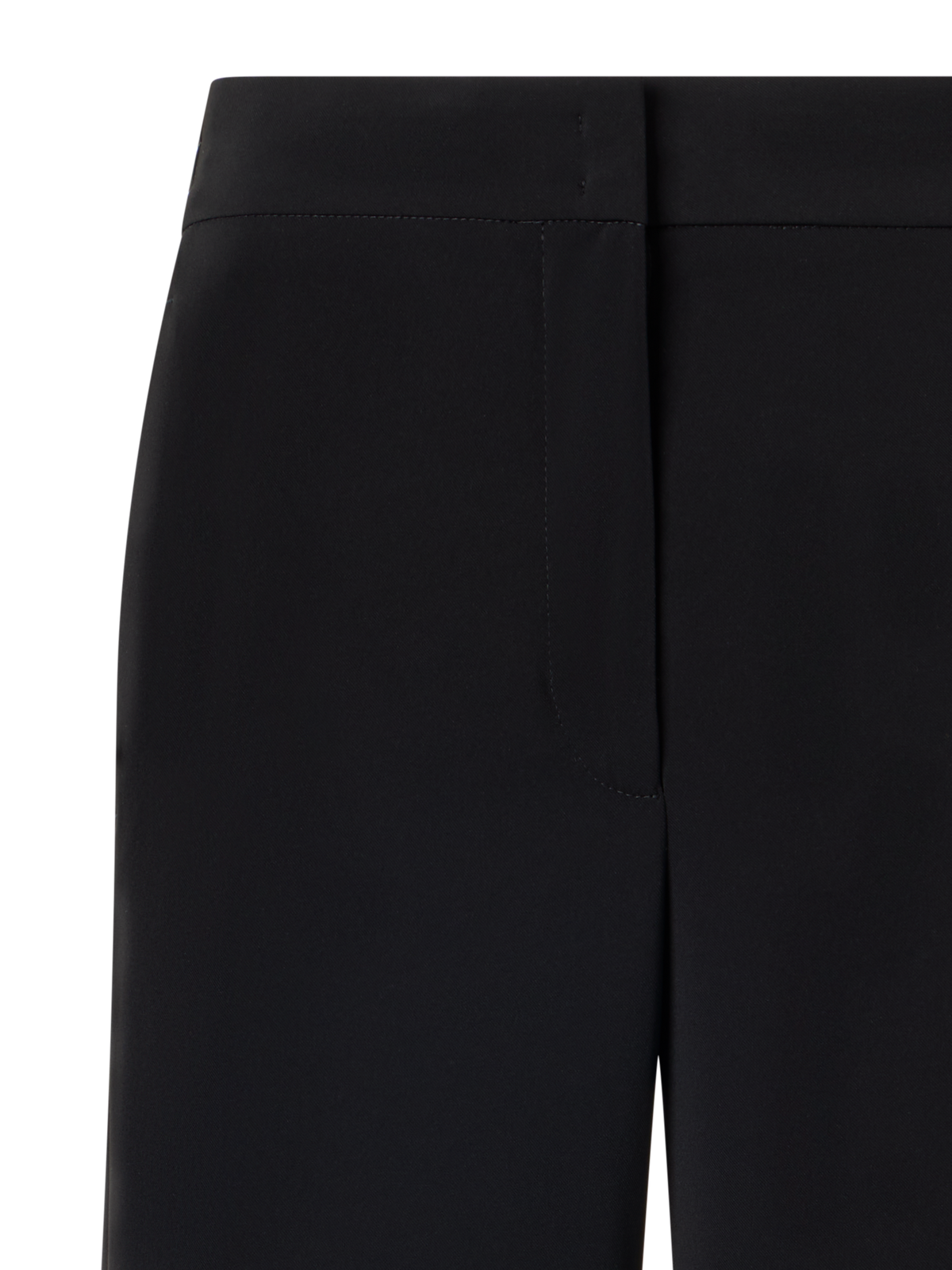 Designer Marlon Wide-Leg Hose - Schwarz