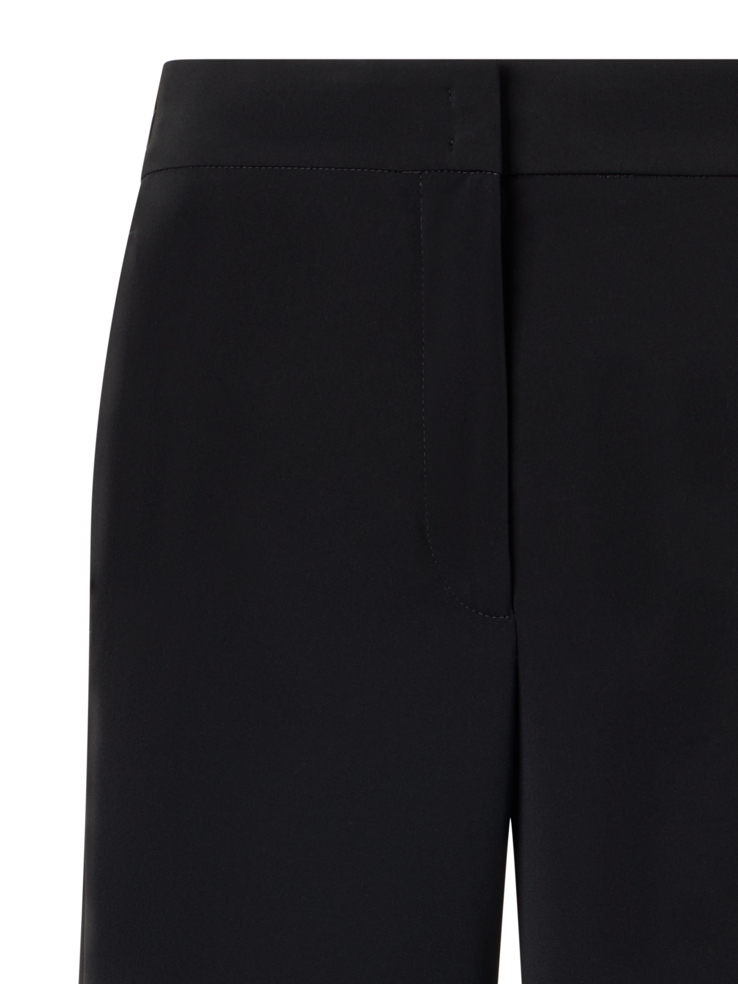 Designer Marlon Wide-Leg Hose - Schwarz