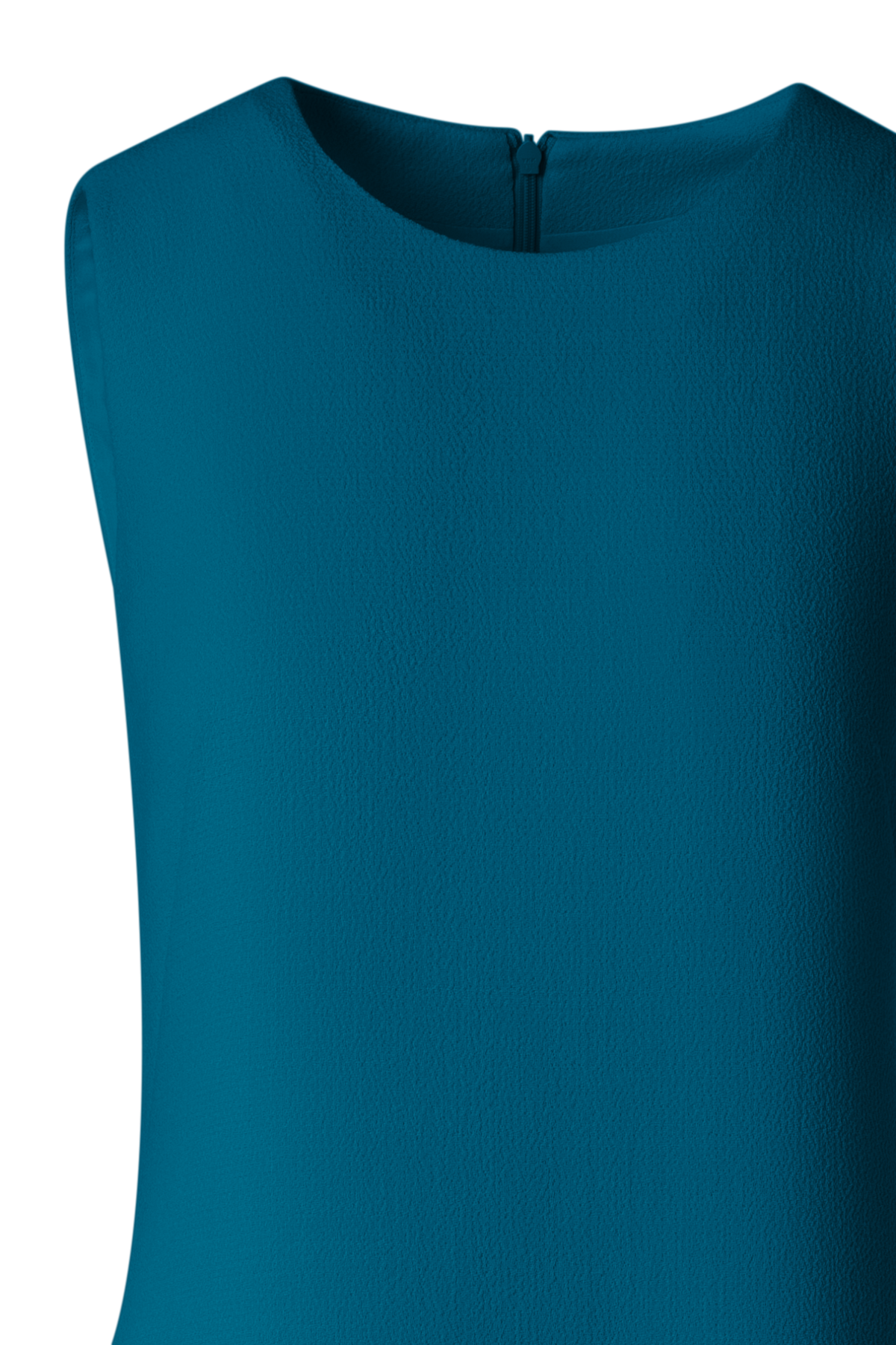 Designer Midi-Etuikleid aus Woll-Doubleface - Grün