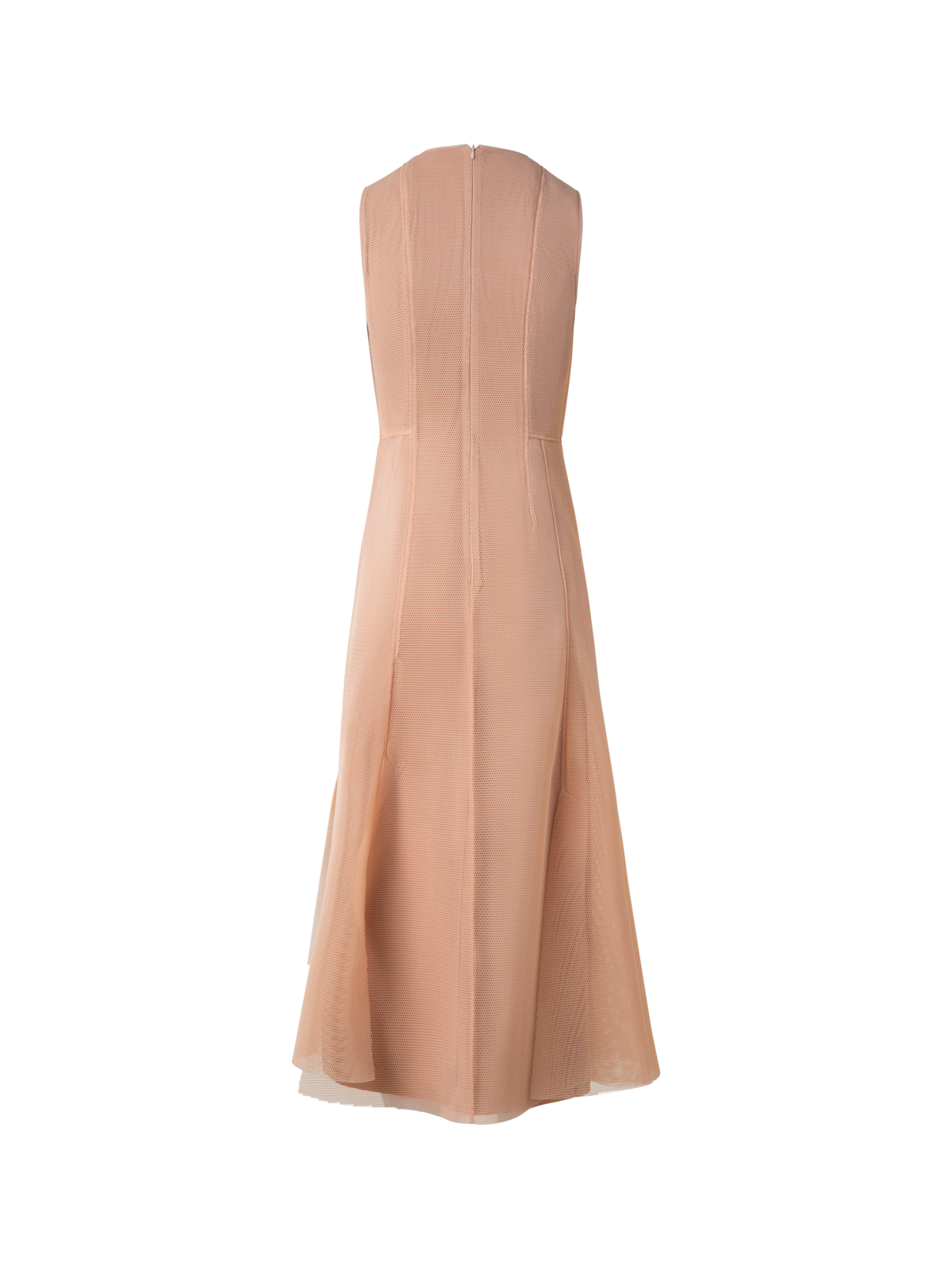 Designer Asymmetrisches Midikleid - Beige