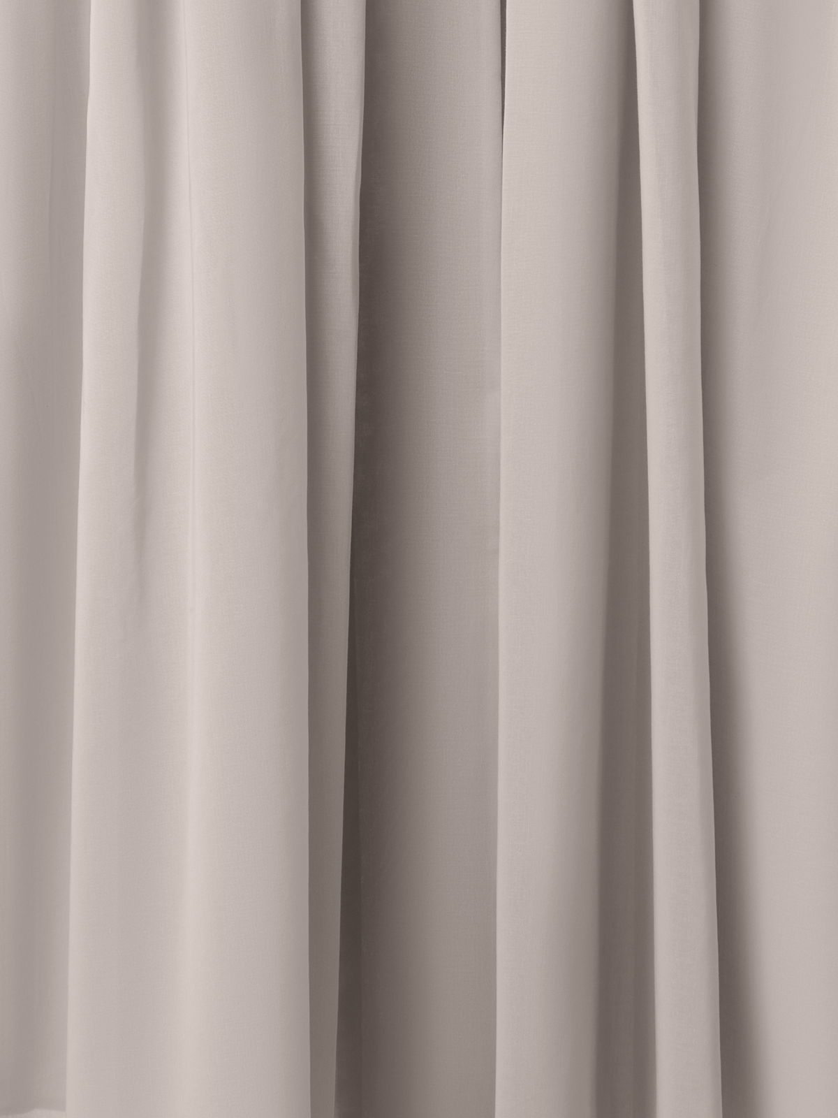 Designer A-Linien-Midirock aus plissierter Baumwolle - Grau - Beige