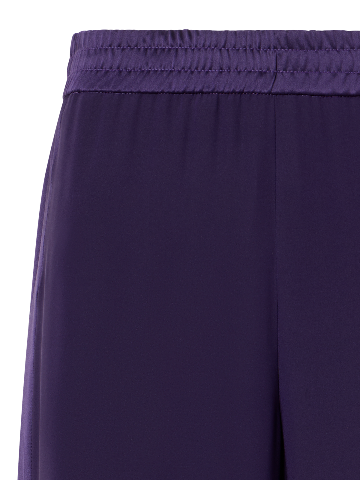 Designer Filibert Straight-Leg Hose aus Stretch-Seide - Violett