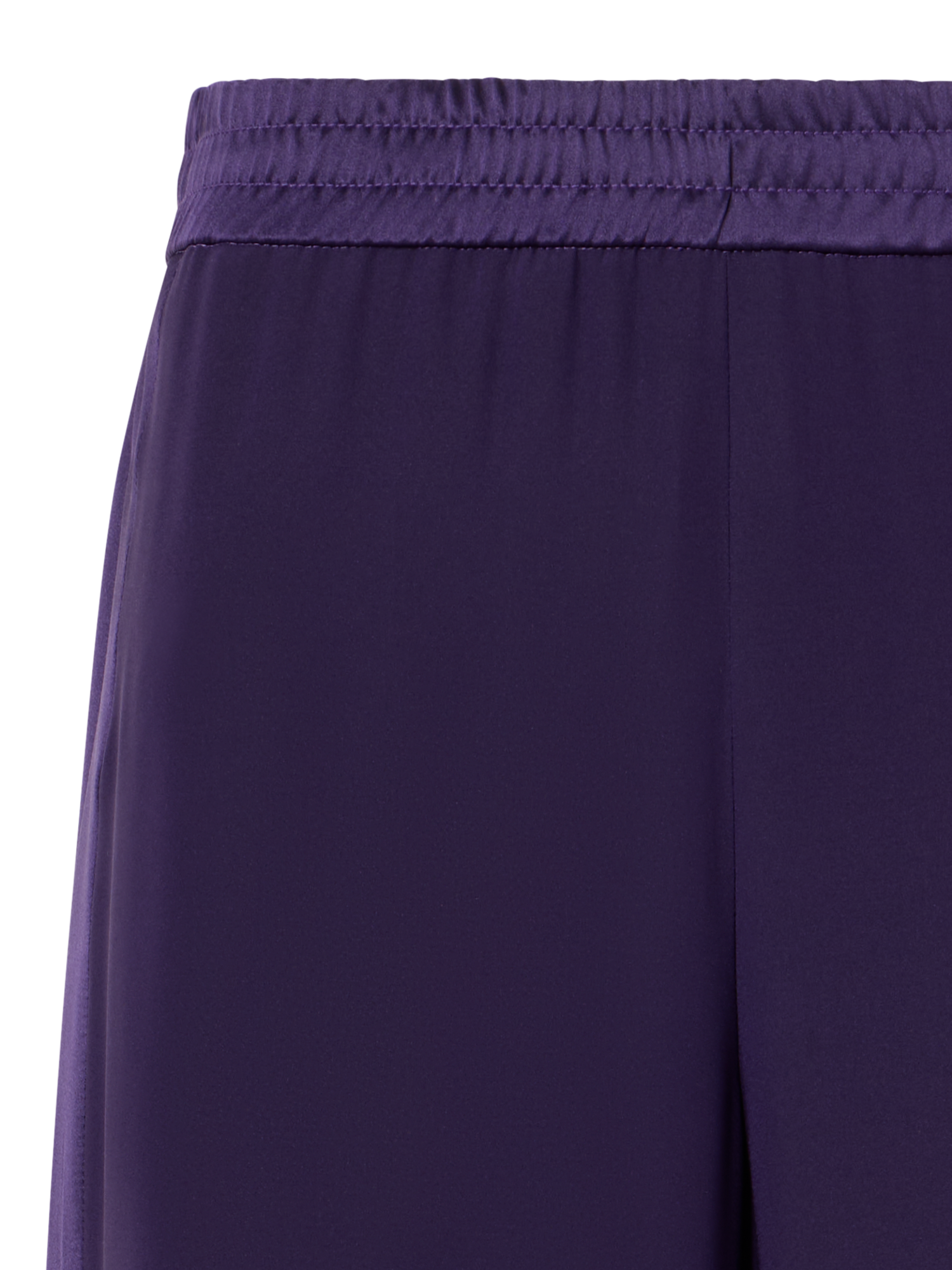 Designer Filibert Straight-Leg Hose aus Stretch-Seide - Violett