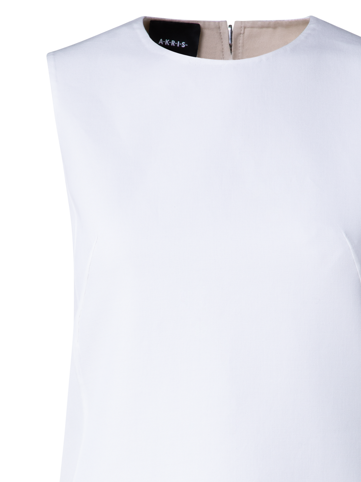 Designer Wendbares Etuikleid aus Baumwoll-Doubleface