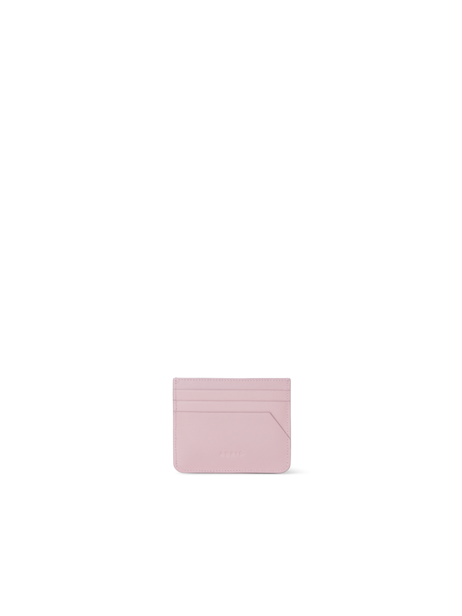 Designer Kartenetui aus Rosshaar und Leder - Rosa