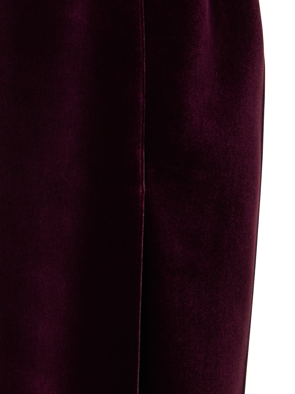 Designer Midikleid aus Samt-Neopren mit Cape-Ärmeln - Rot