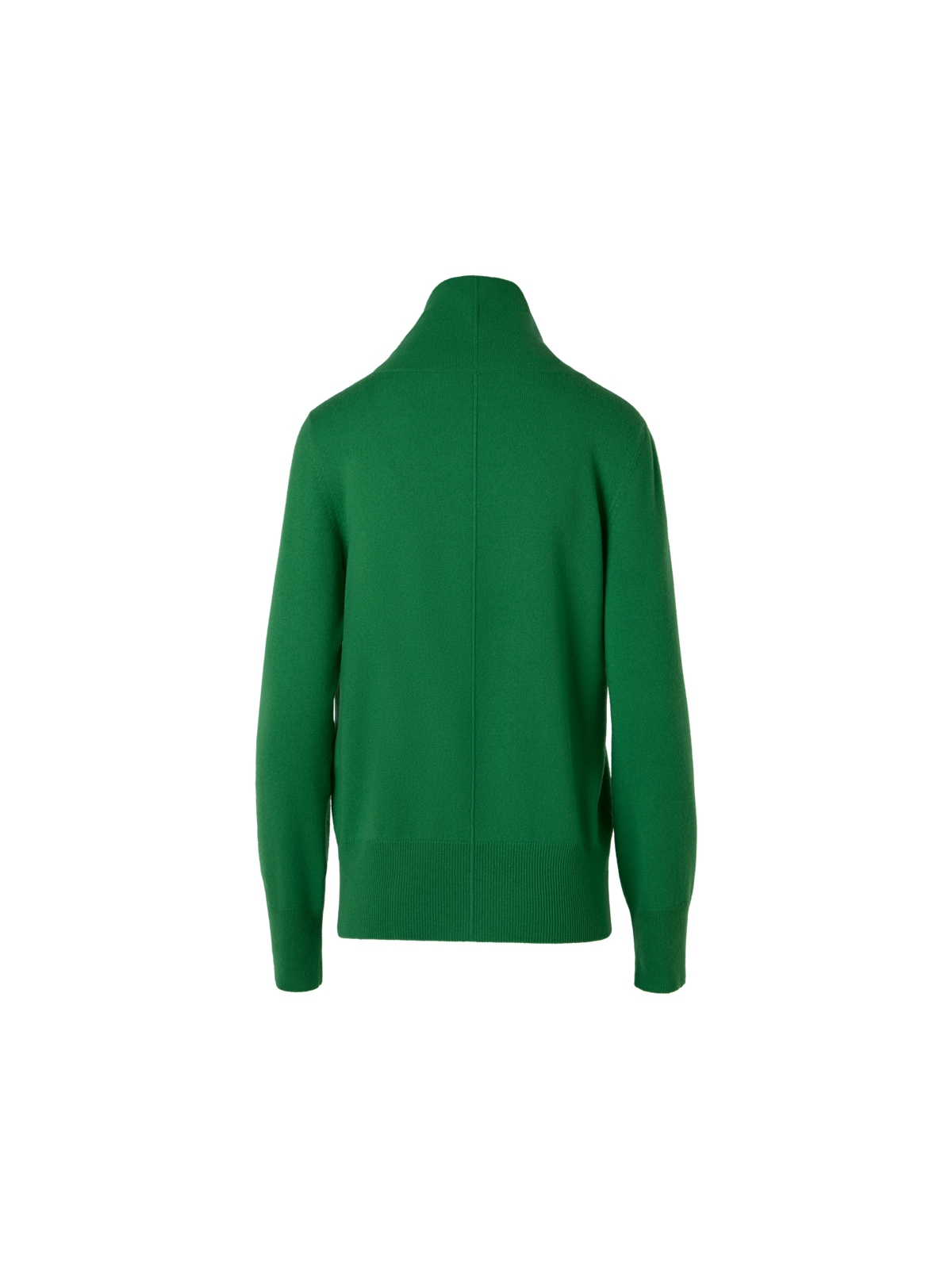 Designer Kaschmirpullover mit weitem Rollkragen - Grün