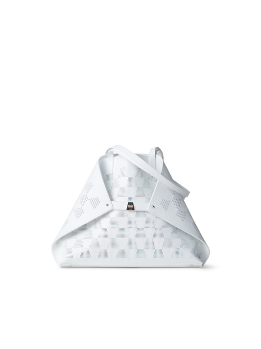 Designer Ai Medium Shoulder Tote - Weiss