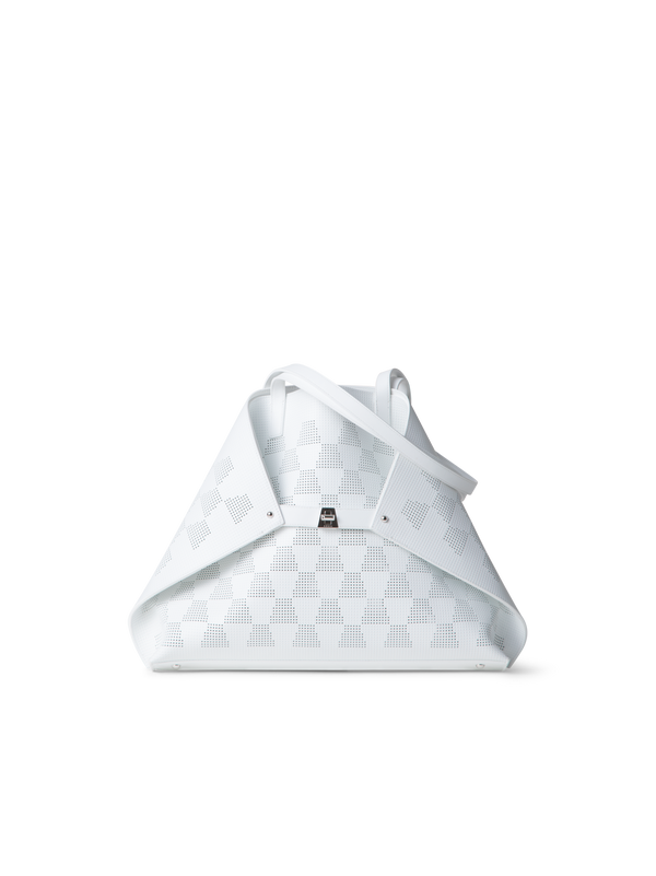 Designer Ai Medium Shoulder Tote - Weiss