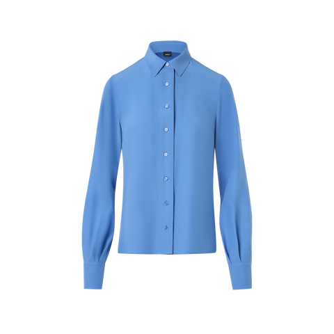 Tunikabluse aus Seidenkrepp