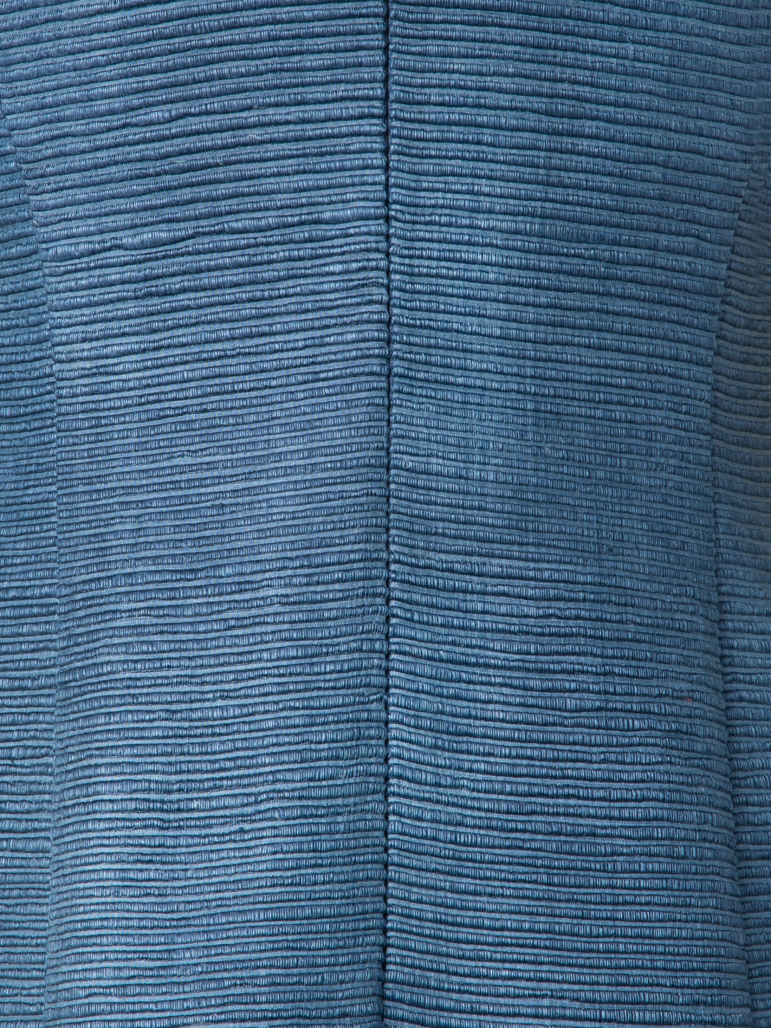 Designer Seiden-Cocktailkleid mit A-Linien-Rock - Blau
