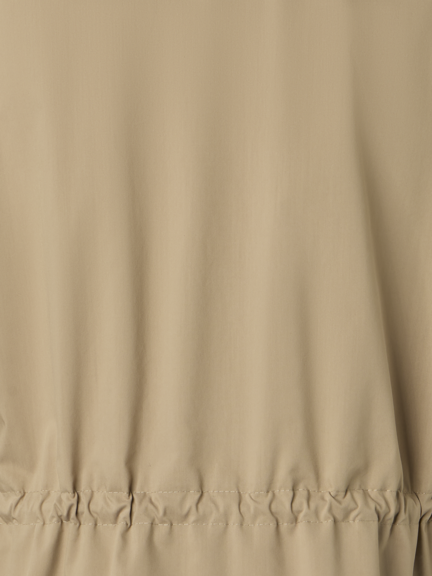 Designer Kurze Baumwoll-Parkajacke mit elastischem Bund