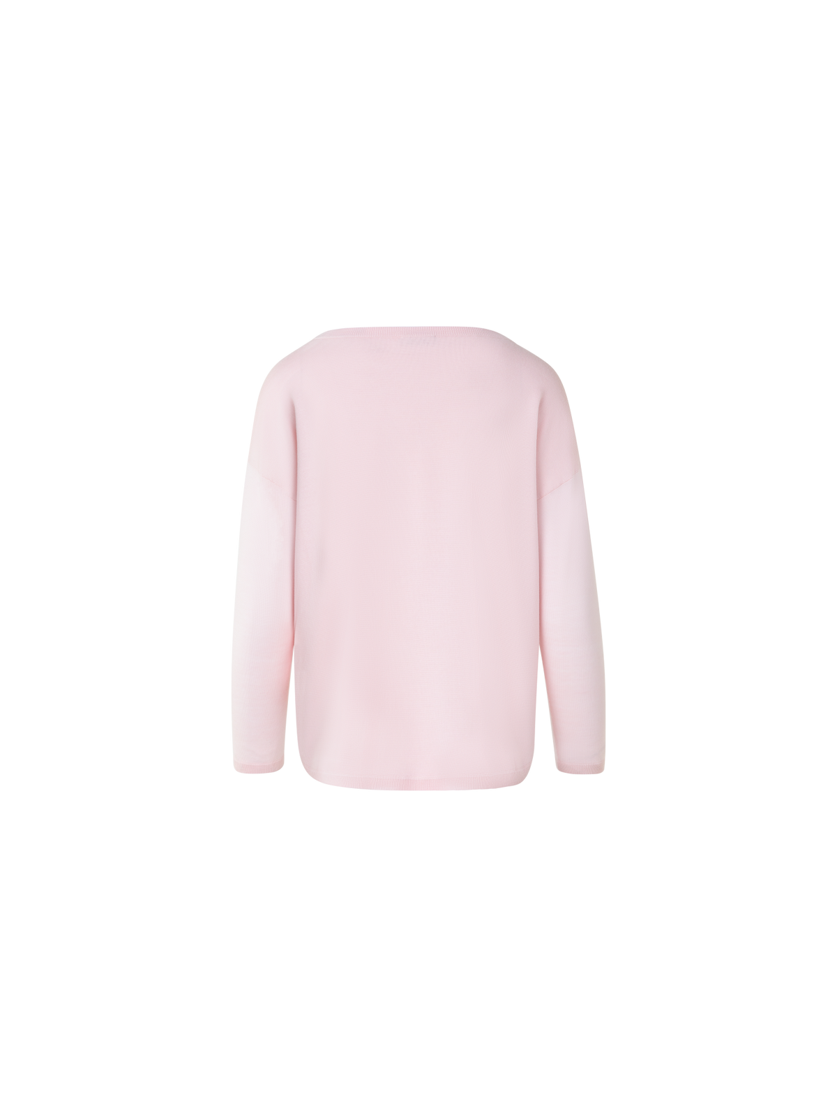 Designer Merino Wool Signature Knit Pullover - Rosa