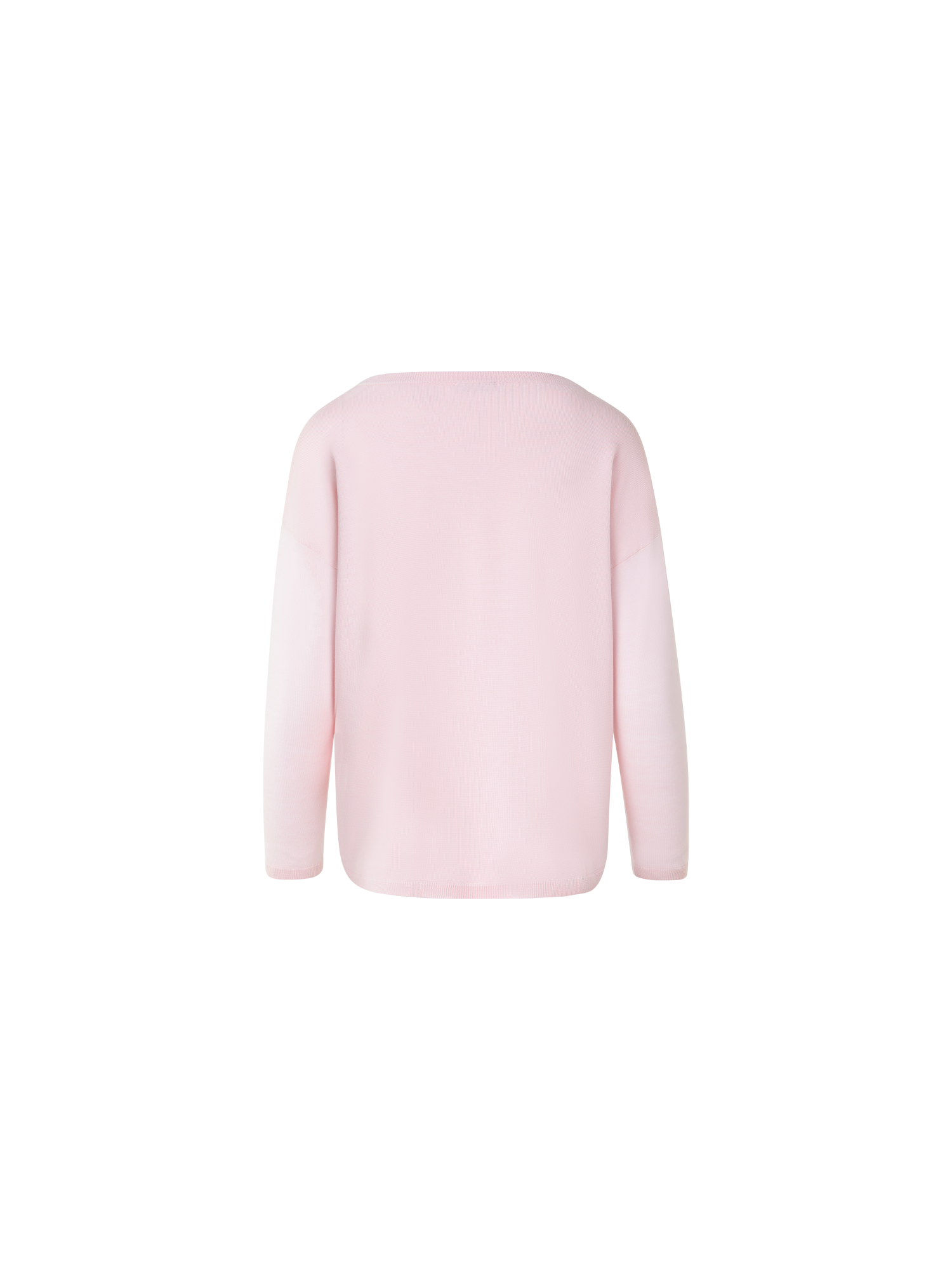 Designer Merino Wool Signature Knit Pullover - Rosa