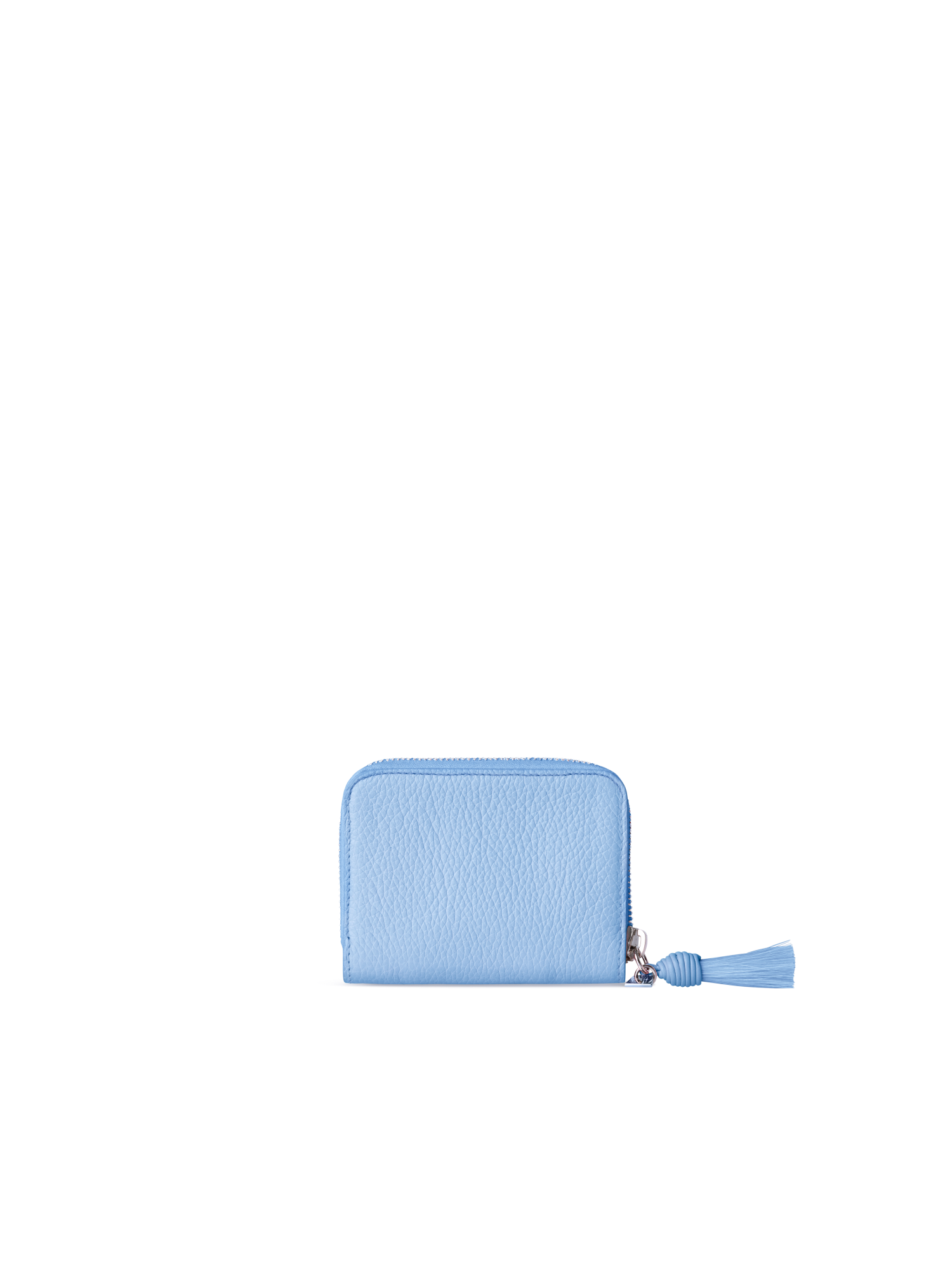 Designer Small Zip Around Wallet - Blau - Beige - Rot - Rosa