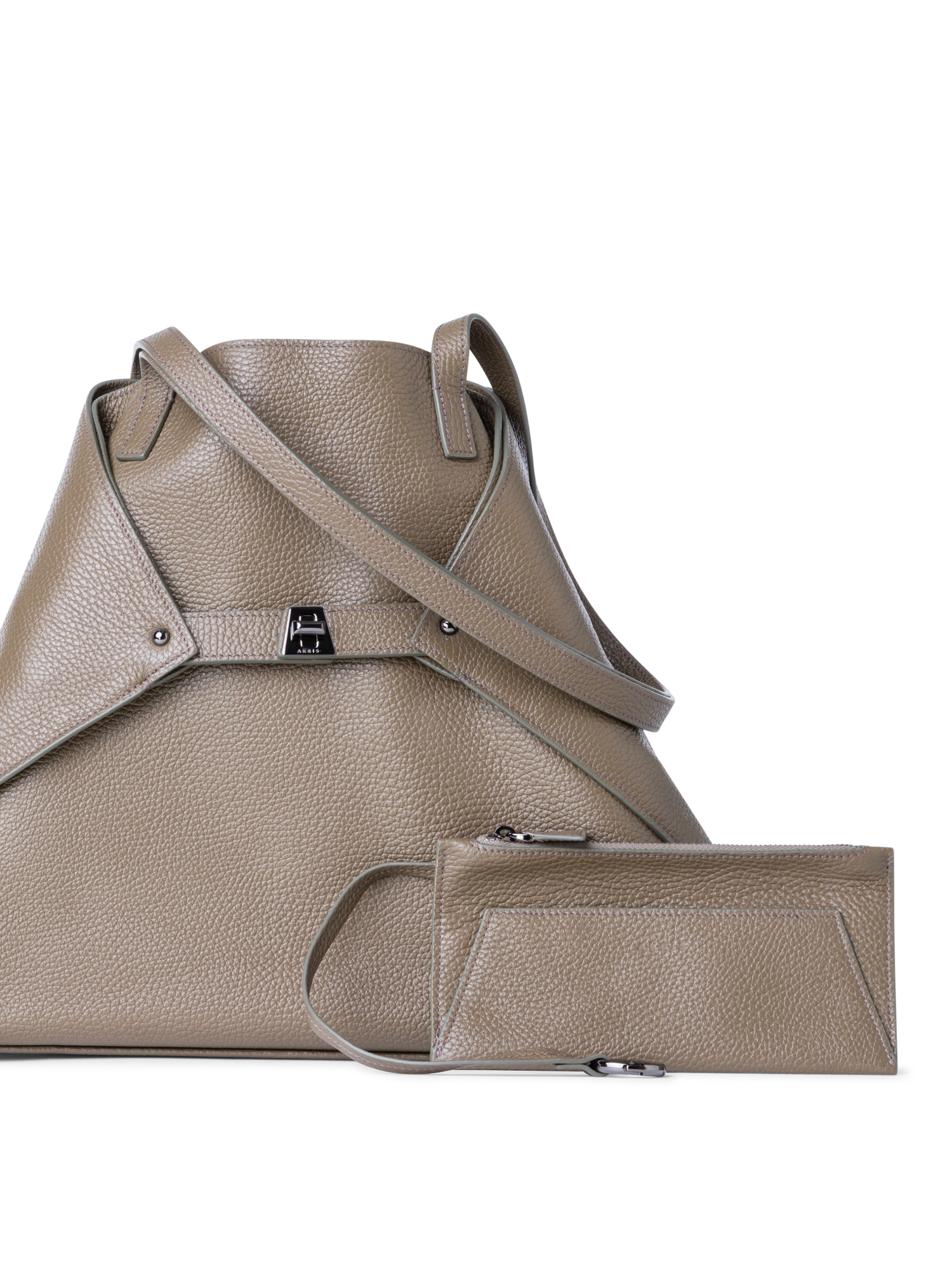 Designer Ai Medium Shoulder Tote - Grün