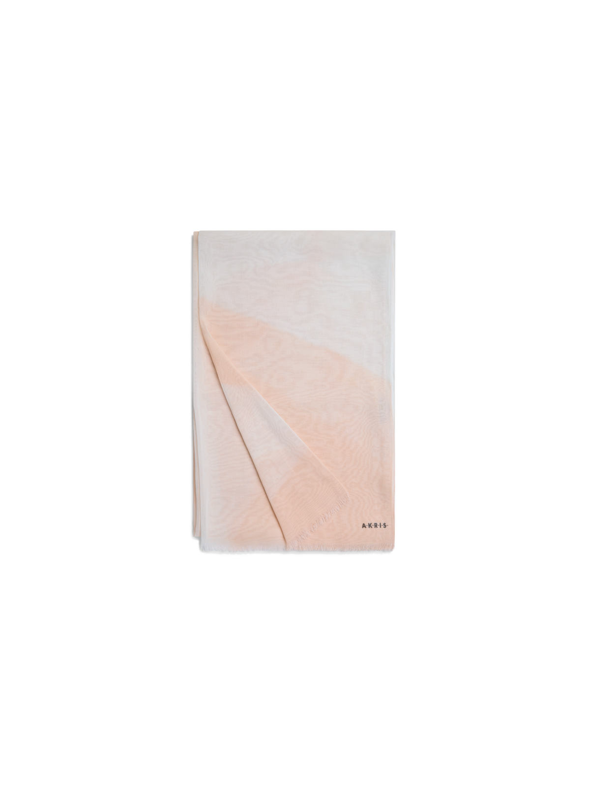 Designer Schal aus Baumwoll-Seide mit Chiaroscuro Druck