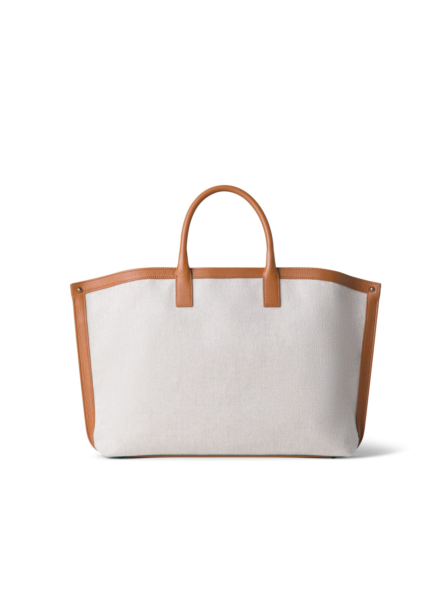 Designer Ai Medium Top Handle Tote - Ecru - Weiss - Braun - Bunt